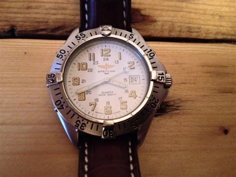 breitling colt weißes ziffernblatt